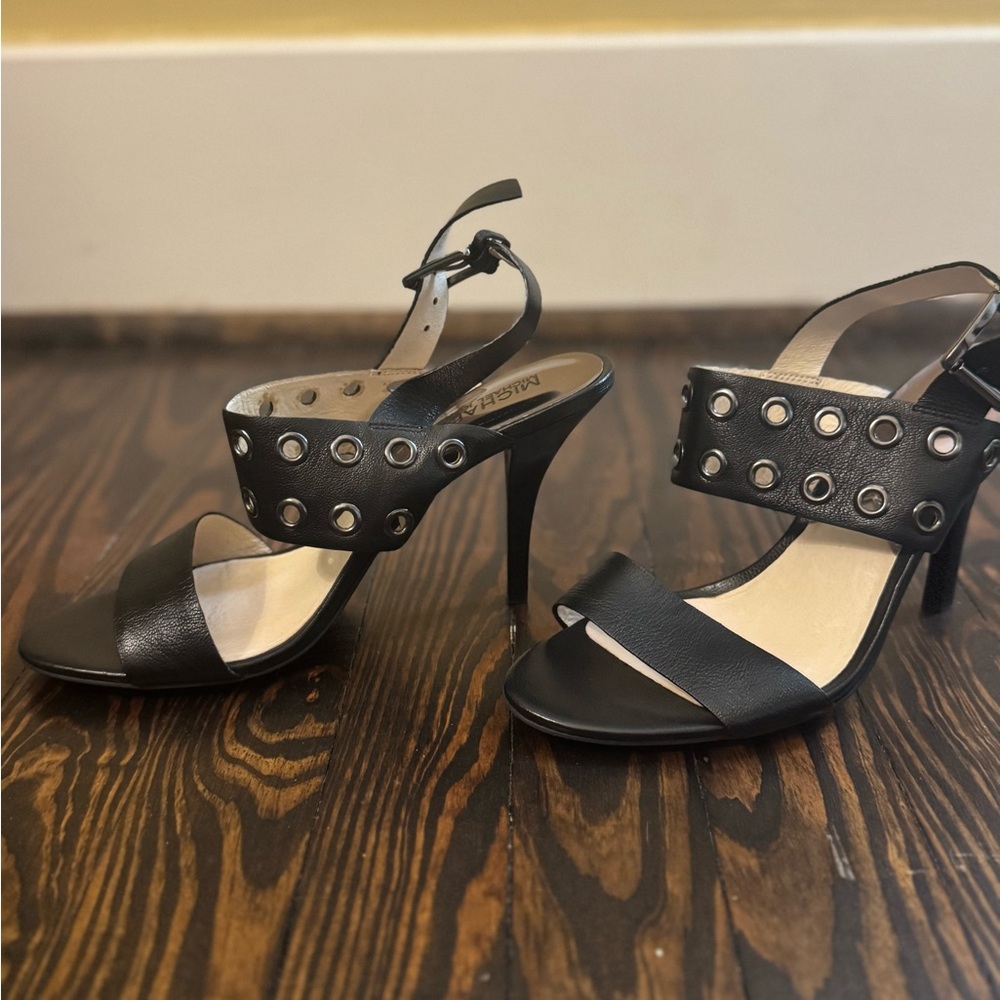 Michael Kors Black Ankle Strap Sandals